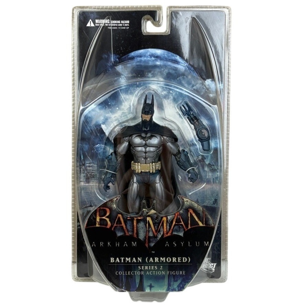 DC Direct Batman Arkham Asylum Series 2 Armored Batman Action Figure New